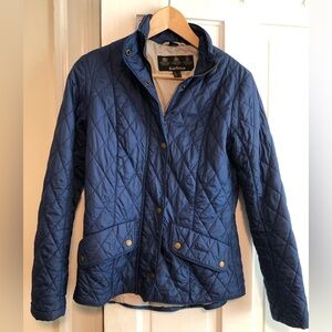 Women’s Barbour Flyweight Calvary Quilted Jacket, size US 6 / UK 10